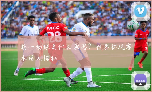 接一场球是什么意思？世界杯观赛术语大揭秘